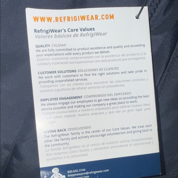 NWT - Refrigiwear Iron-Tuff® Polar Jacket With Faux Fur Collar - Picture 7 of 14